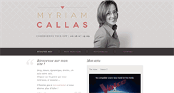 Desktop Screenshot of myriamcallas.com